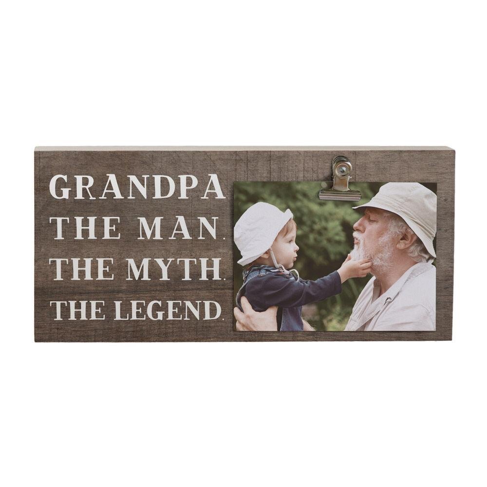 Wooden picture block picture frame